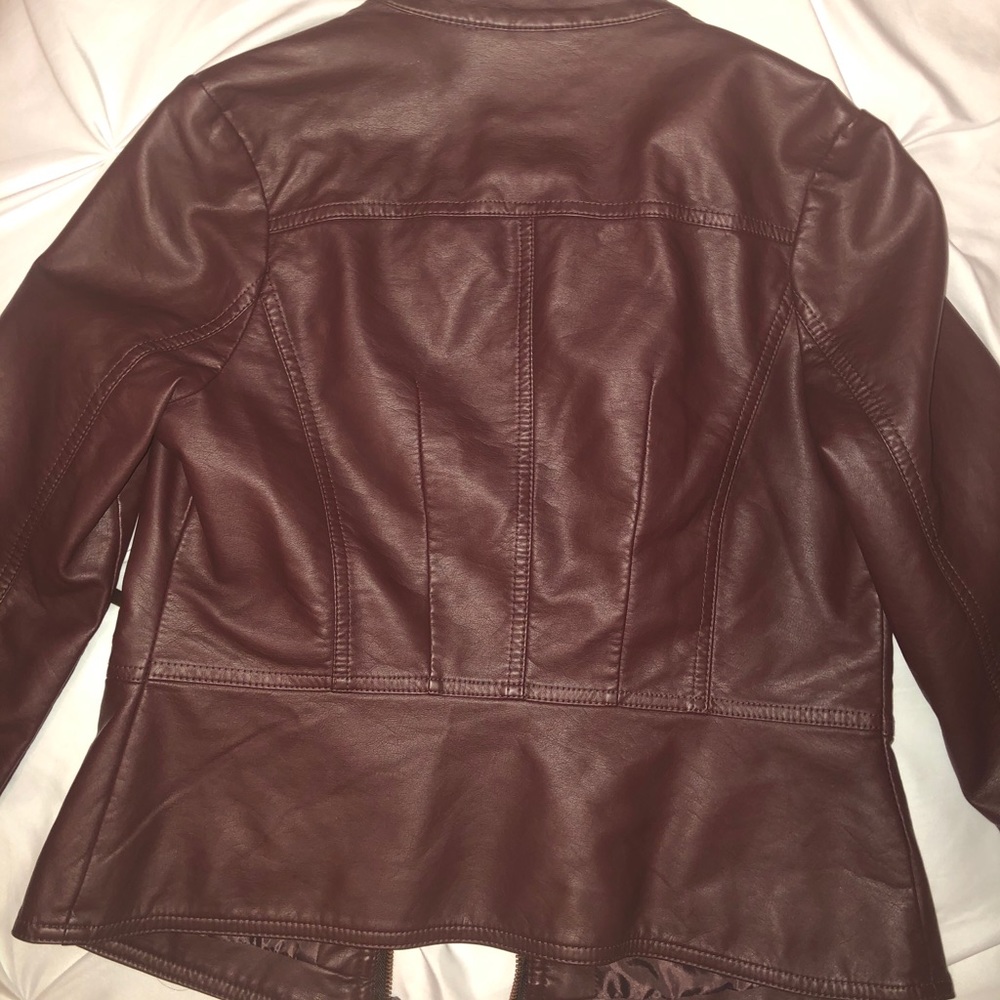Faux Leather Jacket - Picture 5 of 5